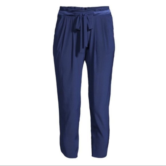 NWT RAMY BROOK Allyn Silk-Blend Pants - Small - Picture 3 of 7